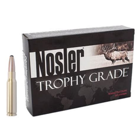 Nosler Trophy Grade 308 Winchester 165 Grain AccuBond Rifle Ammo (20) | Kittery Trading Post