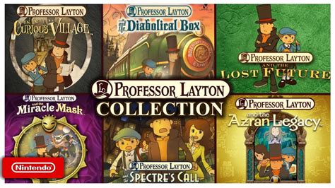 Professor Layton Collection - Trailer - Nintendo Switch (Fan Trailer) - YouTube