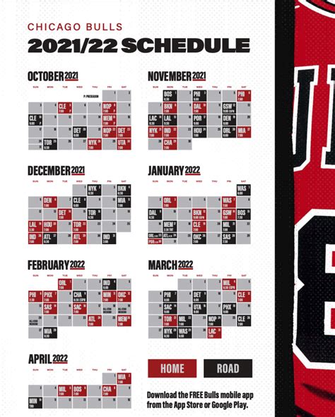 Chicago Bulls 2021-22 Schedule: Opponents, Dates, Times, and Highlights ...