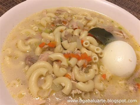 Casa Baluarte Filipino Recipes: Chicken Sopas Recipe