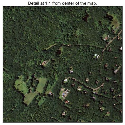 Aerial Photography Map of Shokan, NY New York