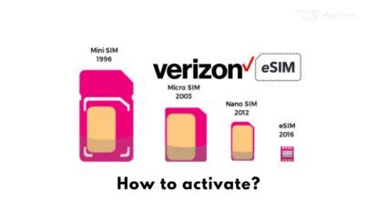 Verizon eSim Activation - How do I activate my eSIM Verizon?