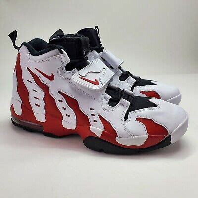 Nike Air DT Max 96 Deion Sanders Diamond Turf Mens 12 Red White 316408 ...