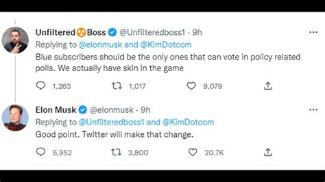 Elon Musk: Only blue tick users to vote in Twitter polls on policy | Canada News Media