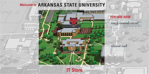 University Of Arkansas Campus Map