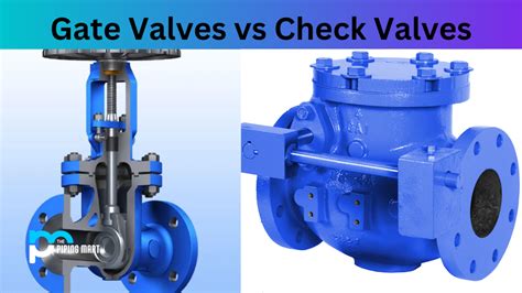 Gate Valve vs Check Valve - What's the Difference