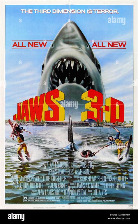 Jaws movie poster hi-res stock photography and images - Alamy