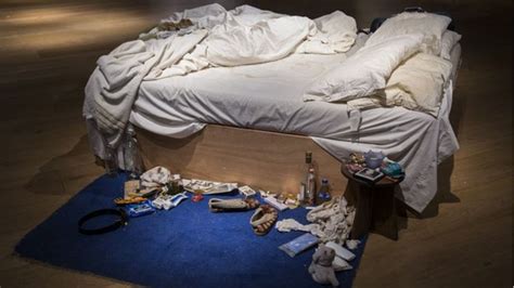 Tracey Emin's My Bed artwork sold for £2.2m at auction - BBC News