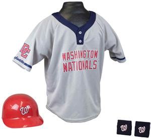 MLB NATIONALS Kids Team Baseball Set Uniform - Fan Gear