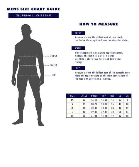 34: H&m Pants Size Chart Men