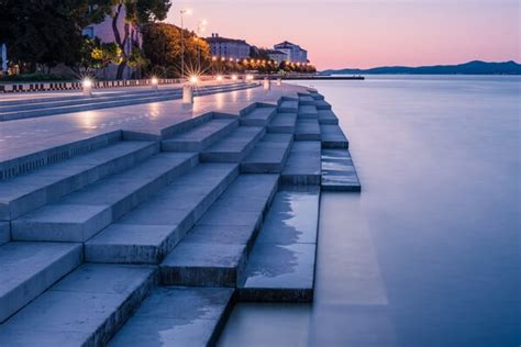 Zadar Sea Organ photo spot, Zadar