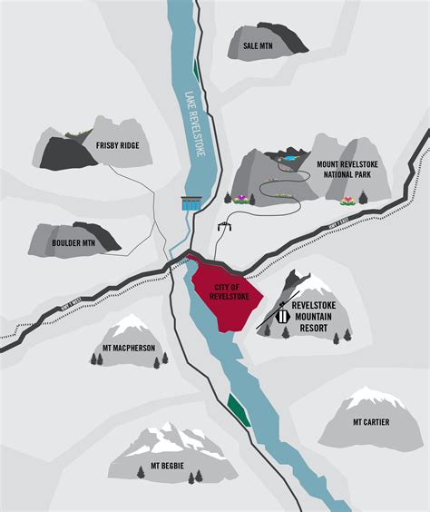 Town Map | Find Your Way Around | See Revelstoke