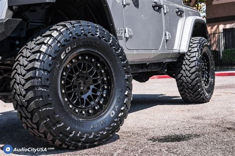 18″ Black Rhino Wheels Off-Road Rims For 2018 Jeep Wrangler JL