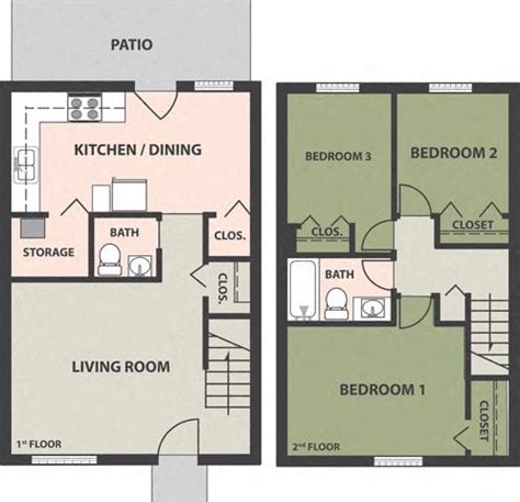 Floor Plans of Applewood Village in Newark, OH