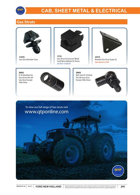 Ford New Holland Parts Catalogue! by Quality Tractor Parts - Issuu