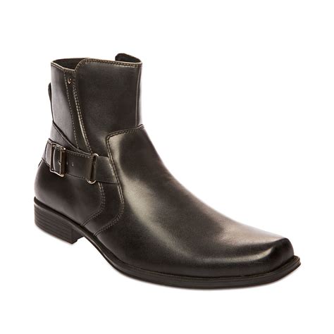 Steve Madden Madden Mens Shoes Boost Boots in Black for Men | Lyst