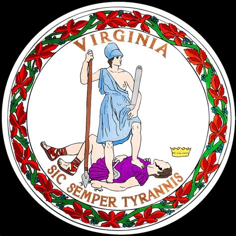 Great Seal of the State of Virginia Photograph by Mountain Dreams | Pixels