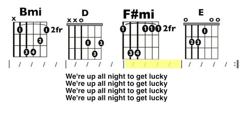 Get Lucky Guitar Chords