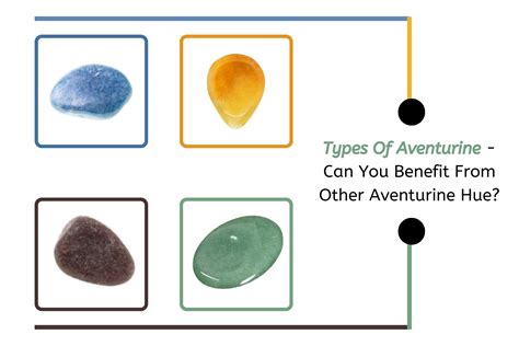 Types Of Aventurine - Can You Benefit From Other Aventurine Hue?