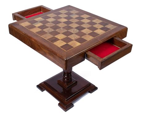 Chess Table 20/ Chess Board Table/ Handmade Wooden Table - Etsy