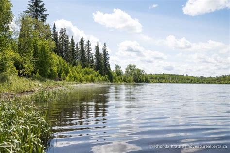 Kayaking Islet Lake- Cooking-Lake Blackfoot Provincial Recreation Area