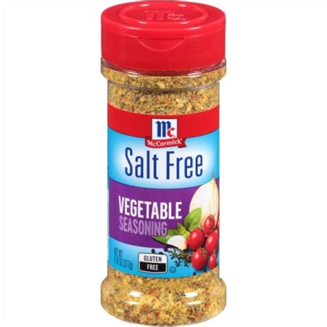 McCormick® Salt Free Vegetable Seasoning, 4.16 oz - QFC