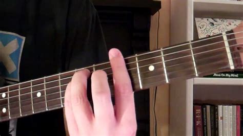 How To Play the Abm Chord On Guitar (A Flat Minor) - YouTube