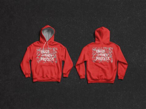 Hoodie (front and back) Mockup - Mockup World