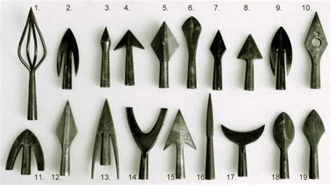 Types of Arrows - From the Stone Ages to Today - Archery Historian