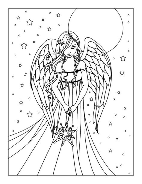 Angel Coloring Pages Printable for Free Download