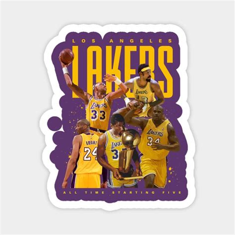 Los Angeles Lakers All Time Starting Five by juantamad | Lakers, Los ...