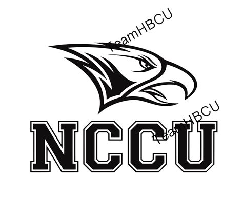 NCCU Single Color Svg North Carolina Central University - Etsy Canada