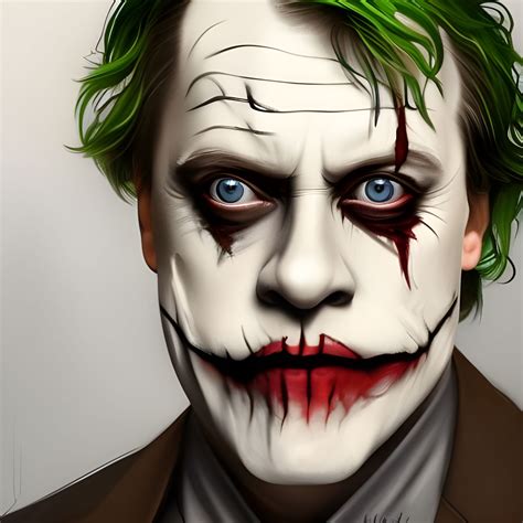 Actor Mark Hamill in The Joker's makeup. Inspired by Heath Ledger's ...