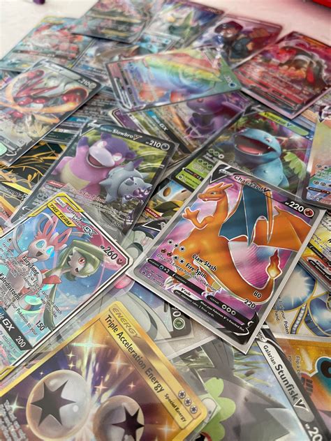 Pokemon Card Mega Lot 100 Cards GUARANTEED 2 V/VMAX | Etsy