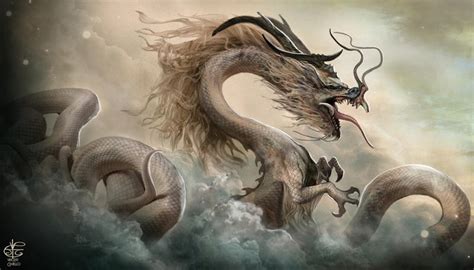 Chinese Dragon by Vincent-Covielloart on DeviantArt