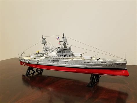 USS Arizona Battleship -- Plastic Model Military Ship Kit -- 1/426 Scale -- #850302 pictures by ...