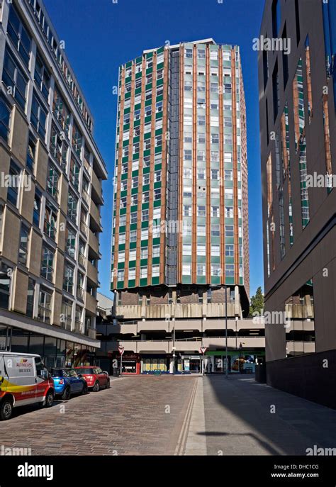 Livingstone Tower Strathclyde University Campus in Glasgow Scotland Stock Photo - Alamy