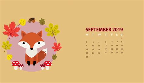 September 2019 Desktop Background Calendar | Desktop wallpapers backgrounds, Backgrounds desktop ...