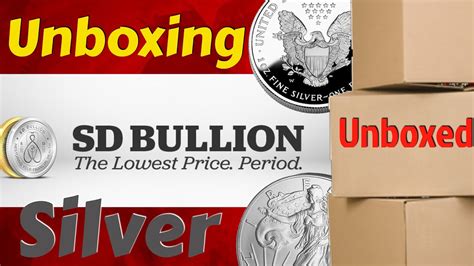 SD Bullion Silver Unboxing - YouTube