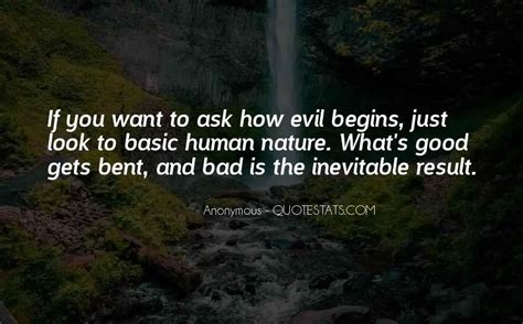 Top 71 Quotes About Human Nature Evil: Famous Quotes & Sayings About ...