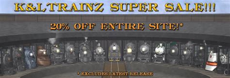 K&L Trainz | Trainz Steam Locomotives | Trainz Steam Locomotives