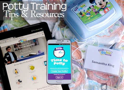 Potty Training Tips & Resources + My #PullUpsAcademy Experience – Nifty Mom