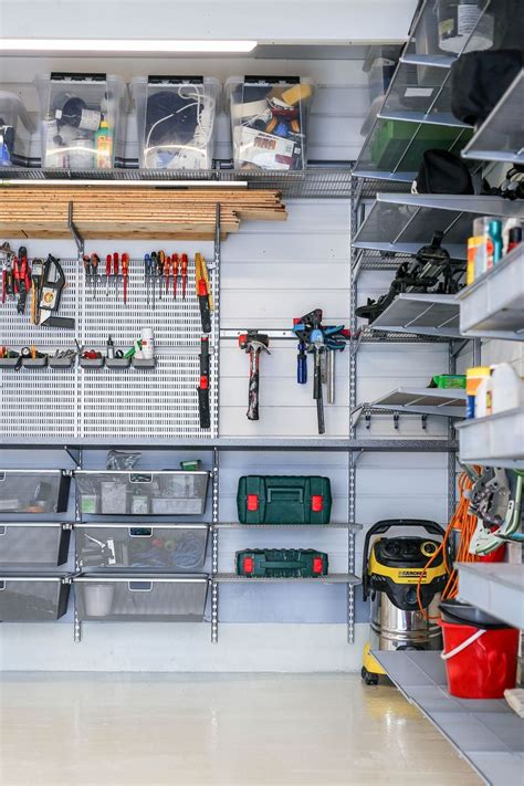 Elfa Garage Organization in 2023 | Garage storage shelves, Garage ...