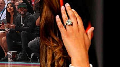 How much did Floyd Mayweather's engagement ring cost and how does it look?