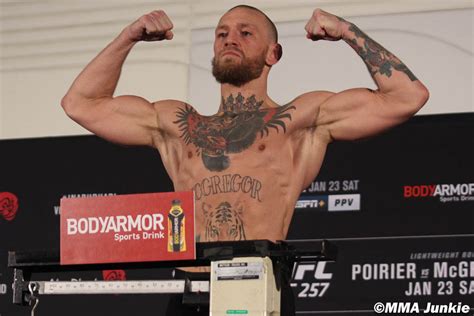 conor-mcgregor-ufc-257-official-weigh-ins | MMA Junkie