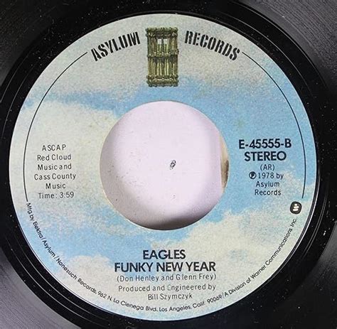 Eagles 45 RPM Funky New Year / Please Come Home For Christmas: Amazon.co.uk: Music