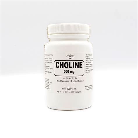 Choline 500mg - Kripps Pharmacy Limited