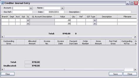 Smart Skills Services: Creditor Journal Entry