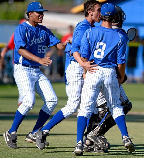 Bishop Amat beats Redondo to advance to CIF-Southern Section baseball finals at Dodger Stadium ...