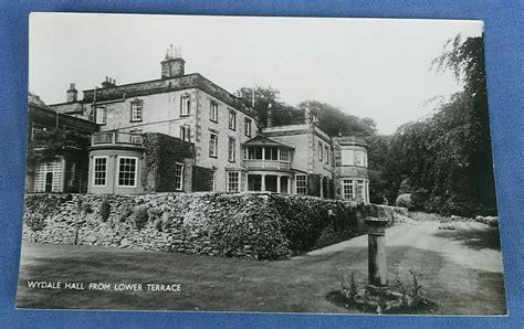 VIntage Postcard Wydale Hall From Lower Terrace Yorkshire D1A | Europe ...